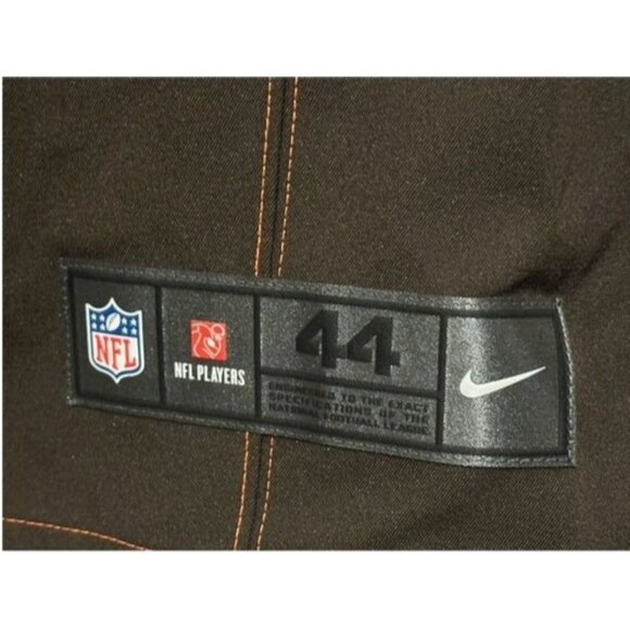 Nike NFL Cleveland Browns On Field Blank Player Limited Jersey Size 44 / M NEW - Picture 8 of 16